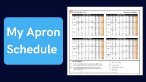 My-Apron-Schedule